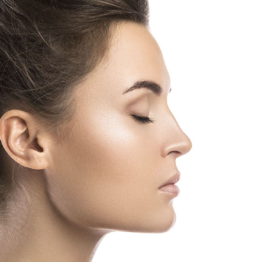 cirugía, perfilamiento, facial